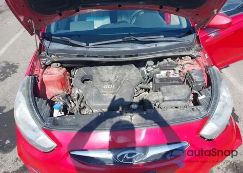 2012 Hyundai Accent Gls/Gs из США, поврежденный, VIN KMHCT5AE6CU030446